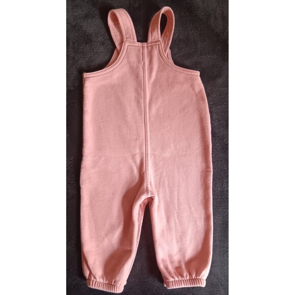 shirt and pants 6 to 12 month Old Navy long sleeve with Flowers Bib girl baby - Picture 5 of 7